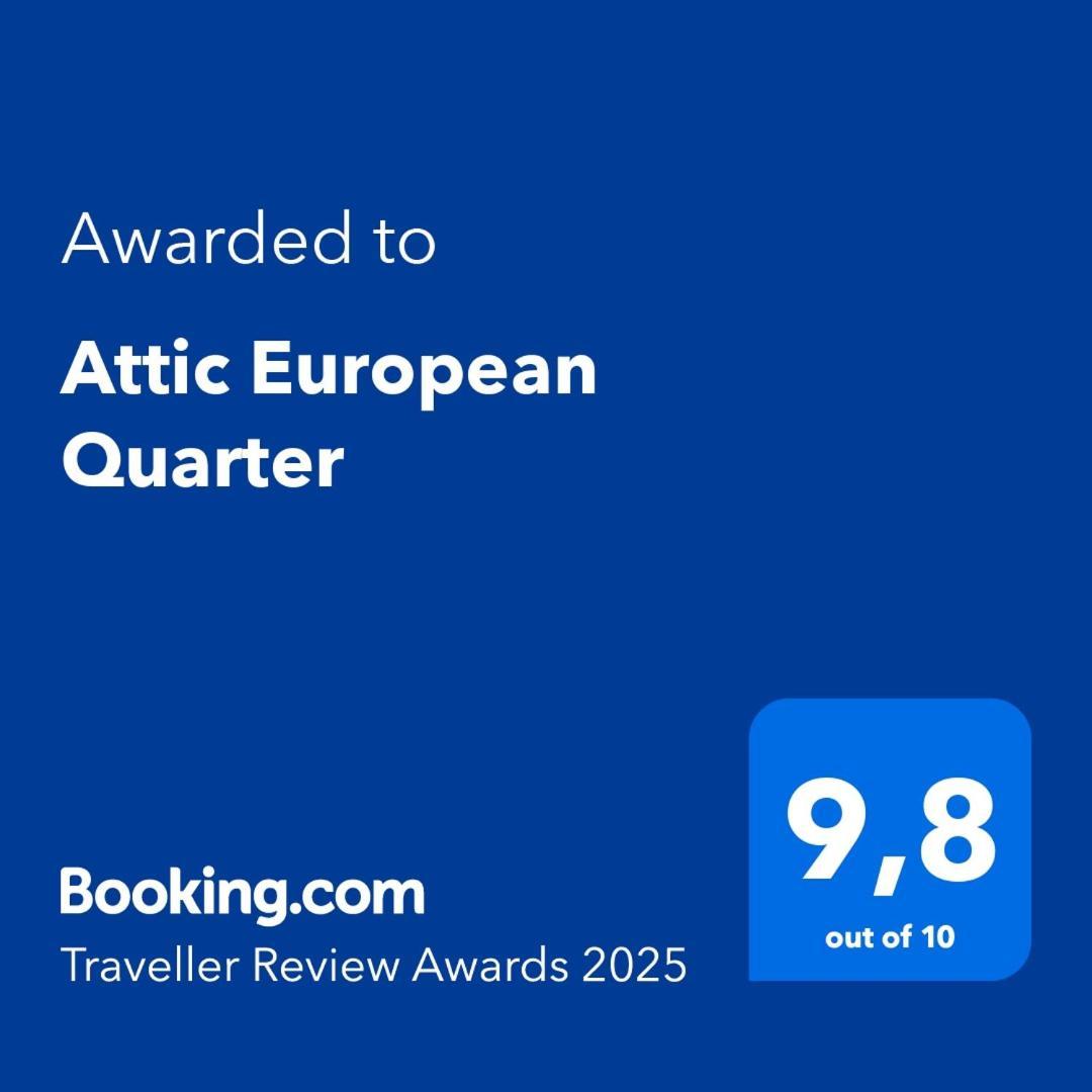 Апартаменты Attic European Quarter Брюссель Экстерьер фото